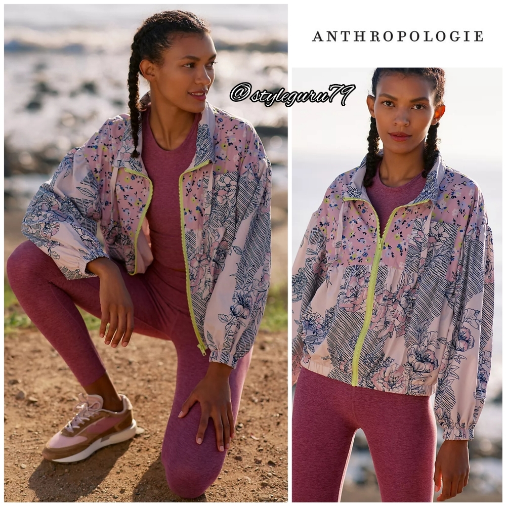 NWT, Anthropologie, DAILY PRACTICE BY ANTHROPOLOGIE WINDBREAKER JACKET